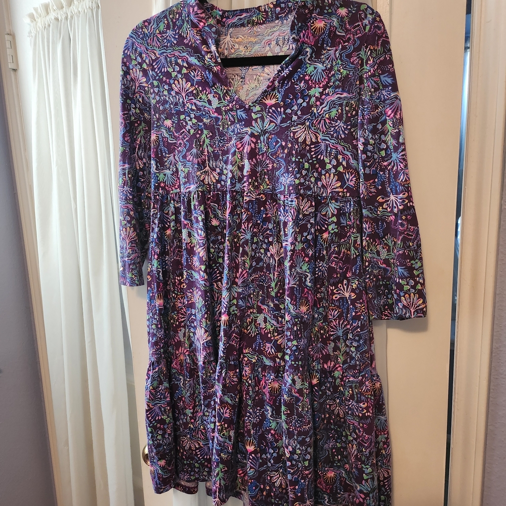 Lilly Pulitzer Multicolor Floral Mini Dress